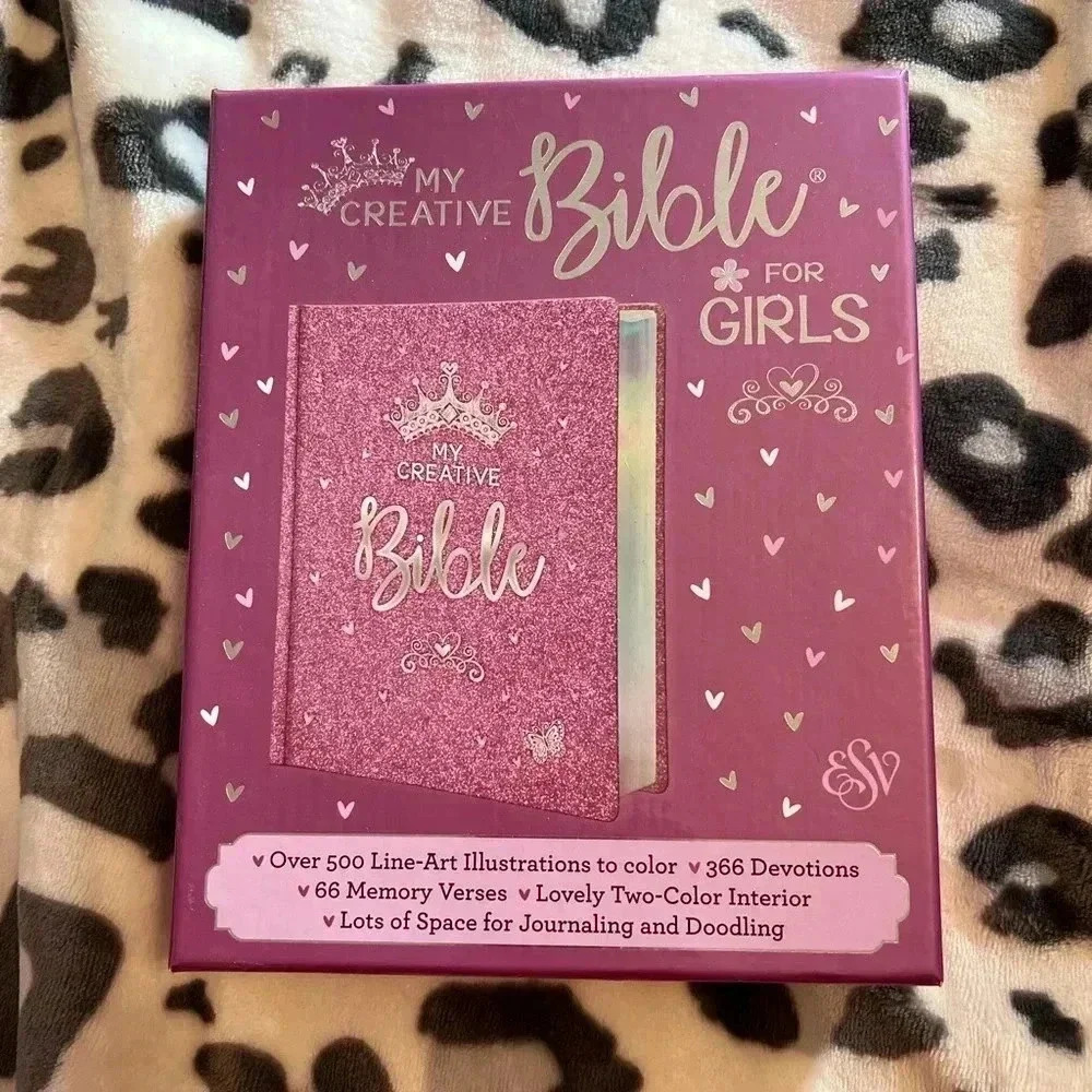 Pink Glitter Hardcover “My Creative Bible for Girls”

++FREE w/ + $30 PURC… - Picture 8 of 9